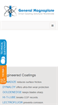 Mobile Screenshot of magnaplate.com